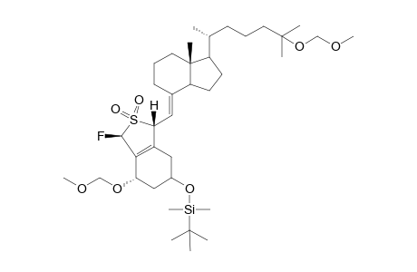 (6R,19S)-Sulfonyl Adduct of (5Z,7E,10Z)-1,25-Bis(methoxymethoxy)-3-(tert-butyldimethylsilylocy)-19-fluoro-9,10-seco-5,7,10(19)-cholestriene