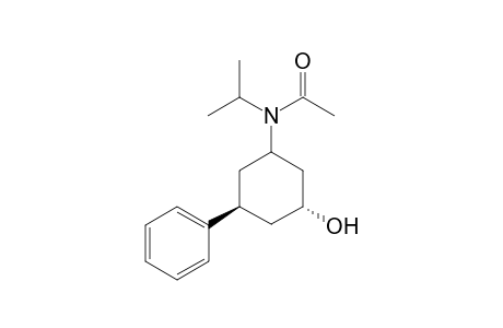 N-[(3R,5S)-3-hydroxy-5-phenyl-cyclohexyl]-N-isopropyl-acetamide