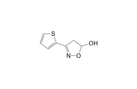 3-(Thien-2-yl)-5-hydroxy-4,5-dihydroisoxazole