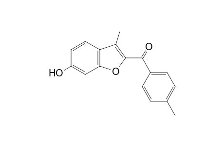 2-(4-methylbenzoyl)-3-methyl-6-hydroxybenzofuran