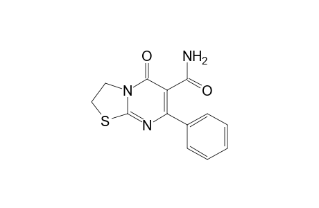 5-Oxo-7-phenyl-2,3-dihydro-5H-thiazolo[3,2-a]pyrimidine-6-carboxamide