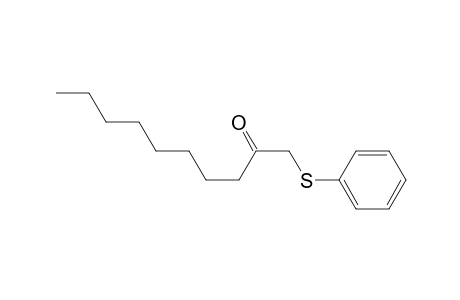 1-Phenylthio-2-decanone