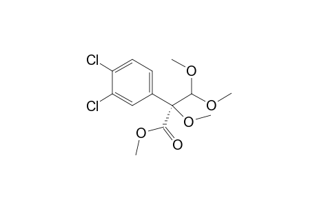 (S)-Methyl 2-(3,4-dichlorophenyl)-2,3,3-trimethoxypropanoate