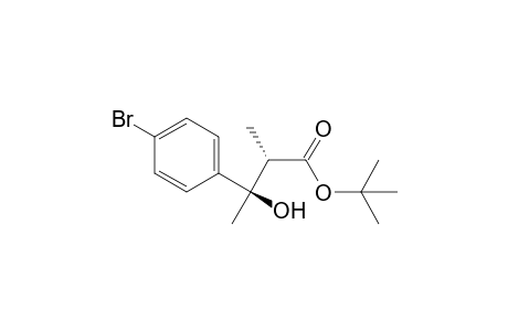 Anti-tert-butyl 3-(4-bromophenyl)-3-hydroxy-2-methylbutanoate
