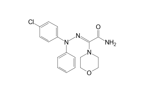 (Z)-2-(Morpholin-4-yl)-N-(4-chlorophenyl)-2-phenylhydrazonoacetamide