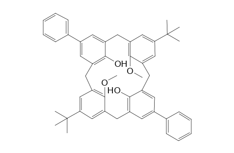 Pentacyclo[19.3.1.13,7.19,13.115,19]octacosa-1(25),3,5,7(28),9,11,13(27),15,17,19(26),21,23-dodecaene-25,27-diol, 5,17-bis(1,1-dimethylethyl)-26,28-dimethoxy-11,23-diphenyl-, stereoisomer