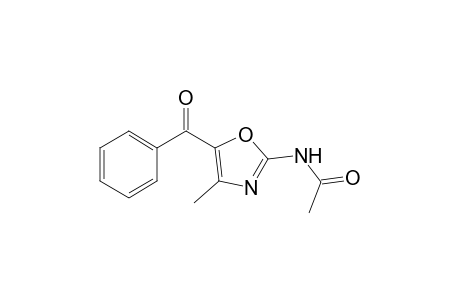 N-(5-benzoyl-4-methyl-1,3-oxazol-2-yl)acetamide