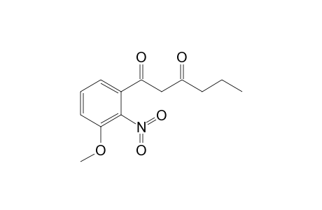1-(3-Methoxy-2-nitrophenyl)-1,3-hexanedione