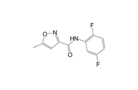 N-(2,5-difluorophenyl)-5-methyl-3-isoxazolecarboxamide