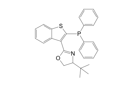 2-(2-Diphenylphosphino)benzo[b]thiophene-3-yl-4-tert-butyl-4,5-dihydrooxazole