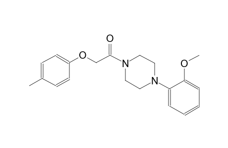 piperazine, 1-(2-methoxyphenyl)-4-[(4-methylphenoxy)acetyl]-