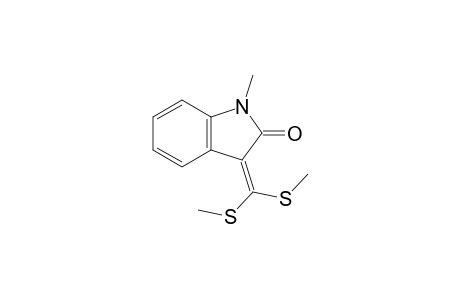 3-[bis(methylsulfanyl)methylene]-1-methyl-indolin-2-one
