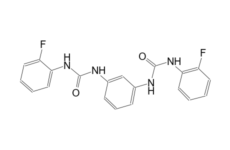 N-(3-{[(2-fluoroanilino)carbonyl]amino}phenyl)-N'-(2-fluorophenyl)urea