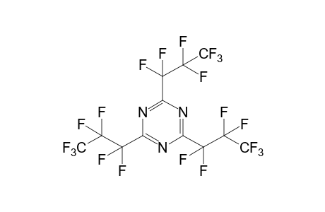 2,4,6-Tris(heptafluoropropyl)-1,3,5-triazine