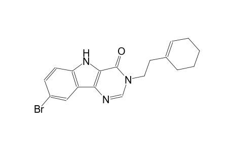 8-bromo-3-[2-(1-cyclohexen-1-yl)ethyl]-3,5-dihydro-4H-pyrimido[5,4-b]indol-4-one