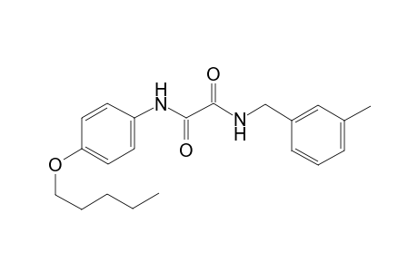 Oxamide, N-(3-methylbenzyl)-N'-(4-pentyloxyphenyl)-