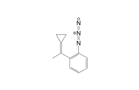 1-Azido-2-(1-cyclopropylideneethyl)benzene
