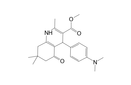 Methyl 4-[4-(dimethylamino)phenyl]-2,7,7-trimethyl-5-oxo-1,4,5,6,7,8-hexahydro-3-quinolinecarboxylate