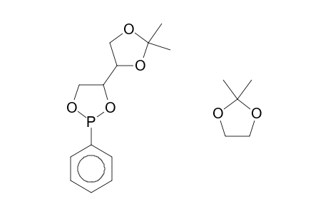 1,3,2-DIOXAPHOSPHOLANE, trans-4,5-BIS(2,2-DIMETHYL-1,3-DIOXOLAN-4-YL)-2-PHENYL-