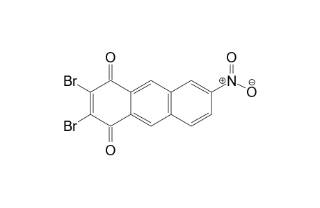 1,4-Anthracenedione, 2,3-dibromo-6-nitro-