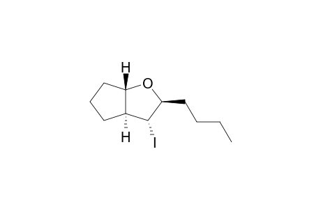 (2S,3R,3aS,6aS)-2-butyl-3-iodanyl-3,3a,4,5,6,6a-hexahydro-2H-cyclopenta[b]furan