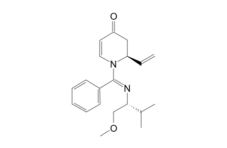 (1S,2S)-1-[(E)-[[(1S)-1-(METHOXYMETHYL)-2-METHYLPROPYL]-IMINO]-(PHENYL)-METHYL]-2-VINYL-2,3-DIHYDROPYRIDIN-4(1H)-ONE