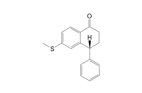 6-(METHYLTHIO)-4-PHENYL-3,4-DIHYDRO-NAPHTHALEN-1(2H)-ONE