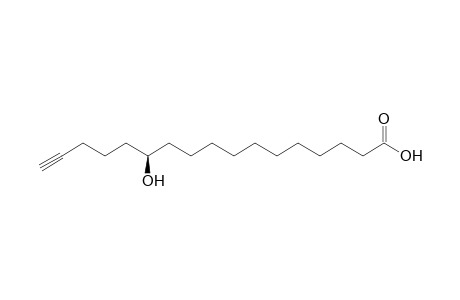 (12R)-12-hydroxy-16-heptadecynoic acid