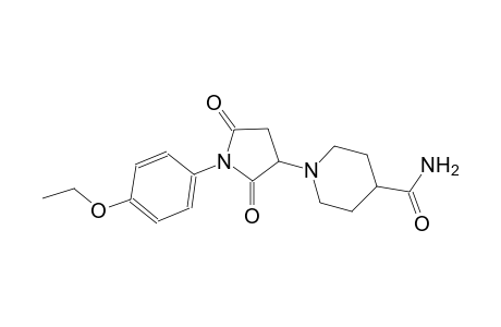 4-piperidinecarboxamide, 1-[1-(4-ethoxyphenyl)-2,5-dioxo-3-pyrrolidinyl]-