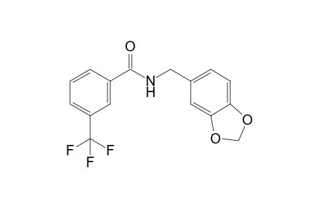 N-(benzo[d][1,3] dioxol-5-ylmethyl)-3-(trifluoromethyl)benzamide