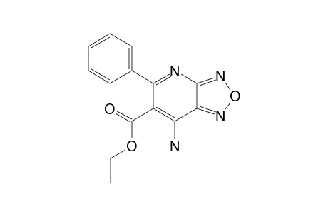 7-amino-5-phenyl-furazano[3,4-e]pyridine-6-carboxylic acid ethyl ester