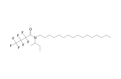 Heptafluorobutyramide, N-(2-butyl)-N-hexadecyl-