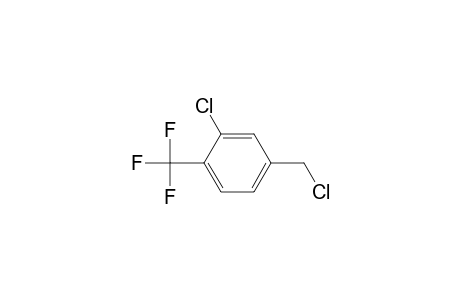 2-Chloranyl-4-(chloromethyl)-1-(trifluoromethyl)benzene