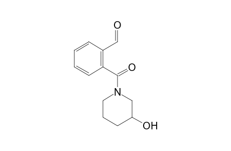 2-(3-hydroxypiperidine-1-carbonyl)benzaldehyde