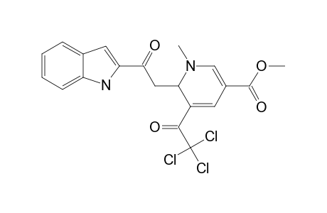 2-[(2-INDOLYLCARBONYL)-METHYL]-5-(METHOXYCARBONYL)-1-METHYL-3-(TRICHLOROACETYL)-1,2-DIHYDROPYRIDINE