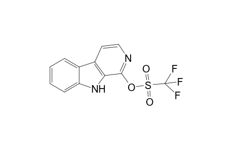 1-[(Trifluoromethano)sulfonyloxy]-.beta.-carboline