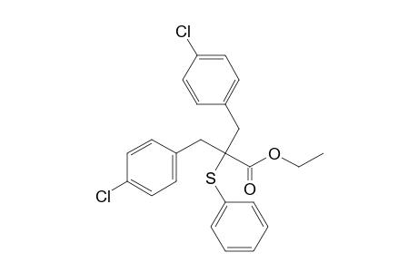 2-(4-chlorobenzyl)-3-(4-chlorophenyl)-2-(phenylthio)propionic acid ethyl ester