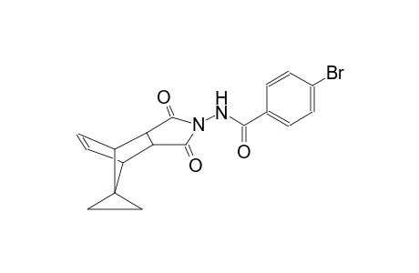 4-bromo-N-((4R,7S)-1,3-dioxo-3a,4,7,7a-tetrahydro-1H-spiro[4,7-methanoisoindole-8,1'-cyclopropan]-2(3H)-yl)benzamide