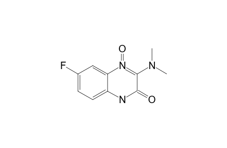 3-(Dimethylamino)-6-fluoroquinoxalin-2(1H)-one 4-Oxide