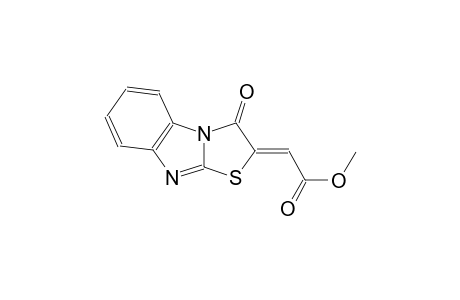 ethanoic acid, (3-oxothiazolo[3,2-a]benzimidazol-2(3H)-ylidene)-, methyl ester, (2Z)-