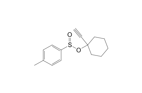 Benzenesulfinic acid, 4-methyl-, 1-ethynylcyclohexyl ester