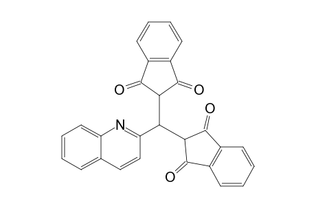Bis(1,3-dioxoindene-2-yl)(2-quinolinyl)methane