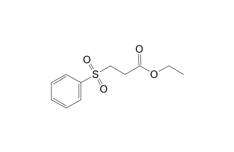 3-(benzenesulfonyl)propanoic acid ethyl ester