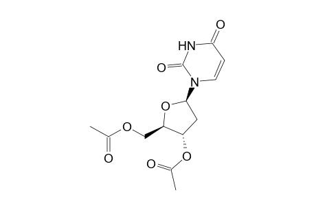 [(2R,3S,5R)-3-acetoxy-5-(2,4-dioxopyrimidin-1-yl)tetrahydrofuran-2-yl]methyl acetate