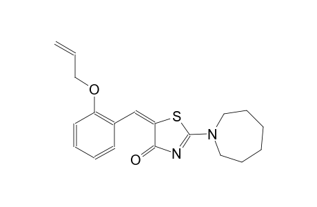 (5E)-5-[2-(allyloxy)benzylidene]-2-hexahydro-1H-azepin-1-yl-1,3-thiazol-4(5H)-one
