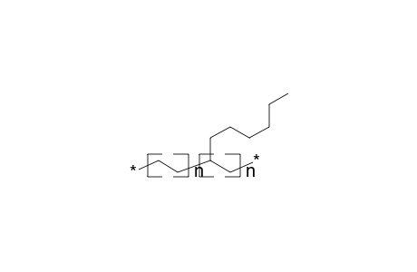 Poly(ethylene-co-hexylethylene)