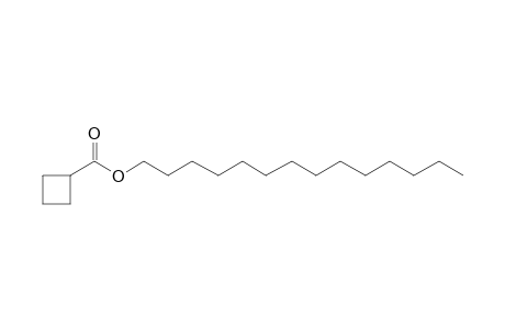 Cyclobutanecarboxylic acid, tetradecyl ester