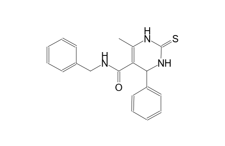 N-benzyl-6-methyl-4-phenyl-2-thioxo-1,2,3,4-tetrahydro-5-pyrimidinecarboxamide