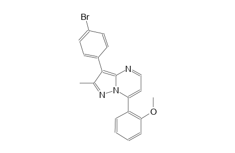 3-(4-bromophenyl)-7-(2-methoxyphenyl)-2-methylpyrazolo[1,5-a]pyrimidine