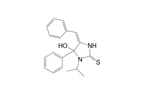 4-Benzylidene-5-hydroxy-1-isopropyl-5-phenyl imidazolidine-2-thione
